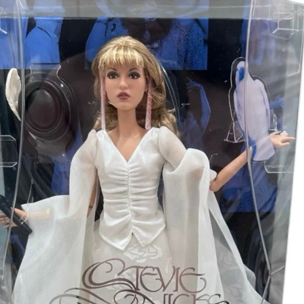 NWT Mattel Barbie Stevie Nicks Bella Donna Collector Doll W/ Dress & Accessories
